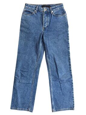 SIR. Denim Straight Leg Med Wash Jeans EUC $360 Sz 24